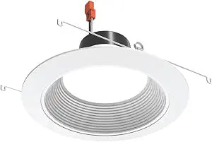 Juno 6 Inch LED Recessed Lighting, G4 Series Retrofit LED Downlight, Ceiling Light for Kitchen or Shower, 700 Lumens, 3000K Warm White, Wet Location Rated, Dimmable, Baffle Trim
