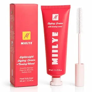 MIILYE Styling Cream & Taming Wand for Flyaways, Frizz & Sleek Hair, 50ml