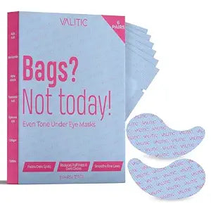 VALITIC Kojic Acid Under Eye Masks, Eye Patches For Dark Circles, 6 Pack