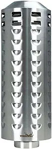 Winnerwell Triple Wall Stove Pipe Heat Shield, Stainless Steel Chimney Protector for Hot Tent Jack Exit, External Air M-Size Woodlander and Nomad