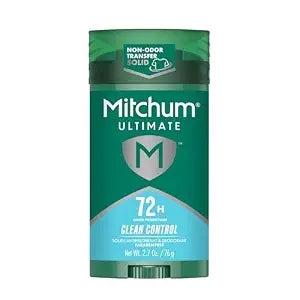 Mitchum 72H Odor Protection Antiperspirant Deodorant, Clean Control, 2.7 oz