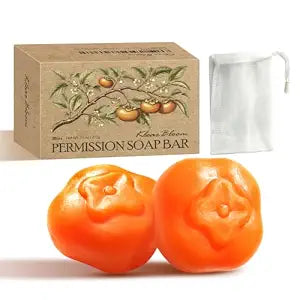 Persimmon Soap for Body Odor, 2 Bars x 105g