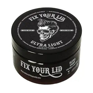 Fix Your Lid Ultra Light Pomade for Men, Low Hold Low Shine, 3.75 oz