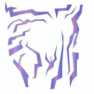 Purple Ombre Temporary Patterns Tattoo ï¿½ï¿½ï¿½ Realistic Waterproof Body Art for Cosplay, Halloween, and Party Makeup (