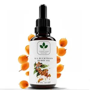 Sea Buckthorn Oil 1 fl oz for Face, Skin, Eyes & Postemonapuse Dryness