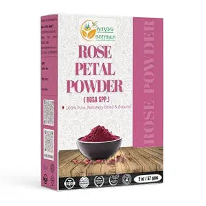 Herbs Botanica Rose Petal Powder Natural, Chemical Free Rose Powder for Face Masks, Skin Care, DIY Beauty, Aromatherapy, and Culinary Use ��� 2 oz, No Added Preservatives or Colors