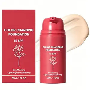 Korean Color Changing Foundation for Mature Skin