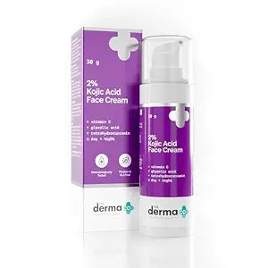 The Derma Co 2% Kojic Acid & Turmeric Face Cream with Vitamin C, 30ml