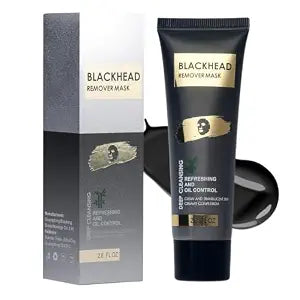 Elysira Blackhead Remover Mask, Black Head Remover for Face & Nose, Charcoal Peel Off Face Mask for Deep Pore Cleansing, Helps Reduce Blackheads & Excess Oil, Refines Pores, Aloe Vera, 2.8 Ounce