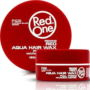 Redone Hair Wax Red 150ml | Ultra Hold & Maximum Control | High Shine Styling Wax for Men & Women | Edge Control & Non-Sticky Finish | Strawberry Scent | Professional Barber Hair