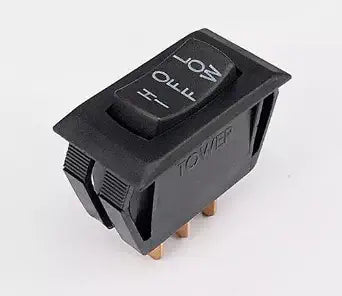 Tower HIGH-Off-Low 3 Pins 3 Positions Maintained Rocker Switch
