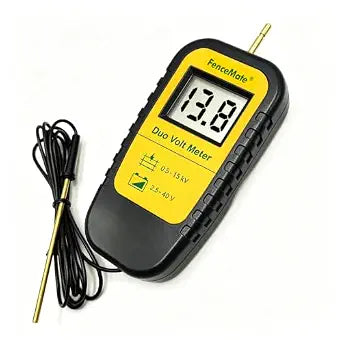 FenceMate Digital Duo Volt Meter to Check Voltage of Fence Charger&Battery
