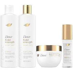 Dove Bond Strength Shampoo & Conditioner Set + 10-in-1 Serums