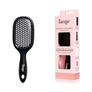 L'ANGE HAIR Detangling Vented Brush, Black