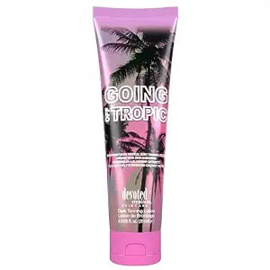 Devoted Creations Going Off Tropic - Skin Quenching Extracts Electrolyte Enhanced Indoor/Outdoor Dark Tanning Lotion
