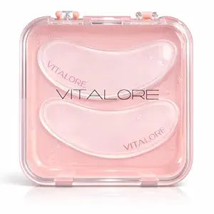Reusable Silicone Eye Patches - Hydrating Eye Pads for Puffiness, Dark Circles & Fine Lines - 100% Silicone Eye Mask (1 pair)