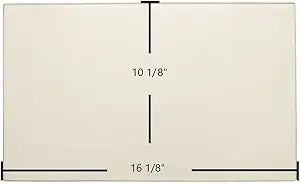 Osburn 1600/1100 Ceramic Glass Panel (16 1/8" x 10 1/8") Γ Replaces SE34103