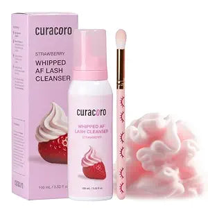 CURACORO 100ml Whipped Lash Shampoo 3X Concentrated Lash Extension Cleanser