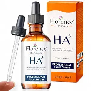 Hyaluronic Acid Serum for Skin ��� Anti-Aging Moisturizer Face Serum for Brightening, Plumper & Smoother Skin. Non-Greasy, Ultra-Hydrating Niacinamide, B5 & Vitamin C Skin Care Facial Serum, 2 oz