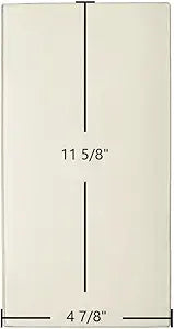 Jotul I 80 Maxi Classic Ceramic Glass Panel Γ 4 7/8" x 11 5/8" (Part #10024033)