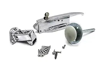 Kason 77 Locking Latch KIT with Latch, 0059 3/4" to 1 5/8" Roller Strike, 0481 4" Inside Release and Hardware KIT