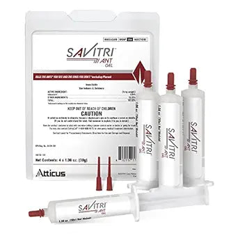 Atticus Savitri Ant Gel Bait (4 x 30 Grams) - Indoor and Outdoor Use - Indoxacarb Ant Killer