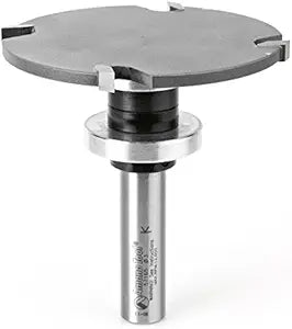 Amana Tool - 57165 Carbide Tipped 4 Wing Cut Out Solid Surface 3 Dia x 3/16 x 1/2" Sha