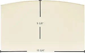 Arrow S10 Replacement Glass Γ 9 3/8" x 15 3/4" (Part #21153)