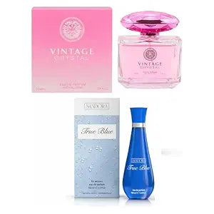 Sandora Fragrances Women's Perfume 2-Pack – Eau de Parfum – Two Full-Size 100 ml Bottles – Soft Floral Feminine Fresh + Clean Fresh Airy Fragrance