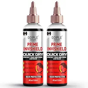 Goiple 4 fl oz Quick Weave Protective Shield Hair Protective | Weave Bond Protector Quick Dry Hair Protective Liquid Cap for Hair and Scalp Protection, Easy to Apply, Breathable and Lightweigh (2pcs)