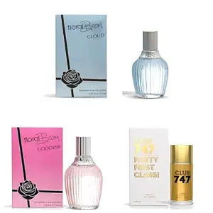 Sandora Fragrances Women's Perfume 3-Pack – Eau de Parfum – Three Full-Size 100 ml Bottles – Warm + Floral + Fresh + Modern + Rich + Airy + Soft + Expressive + Statement + Everyday Fragrance