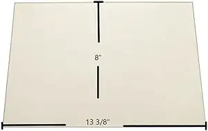 Blaze King KFF-403 Door Glass Replacement Γ 13 3/8" x 8" High-Temperature Ceramic Glass Panel (KFF-403)