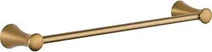 Delta Towel Rack | 18 Inch Champagne Bronze Towel Bar for Bathroom, Kitchen | Lahara Accessories