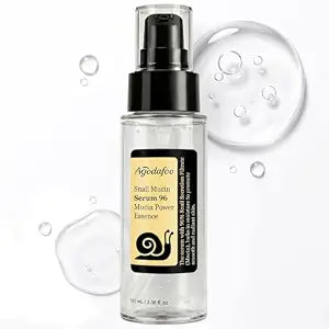 Snail Mucin Serum 100ml, Hydrating Serum for Face with Snail Secretion Filtrate, Advanced Snail 96% Mucin Power Essence for Dull Skin, Repairing Moisturizing Skin Care for Women
