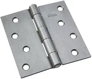 NATIONAL HARDWARE N140681 Hinge BRD PLN STL 4IN Pack of 5