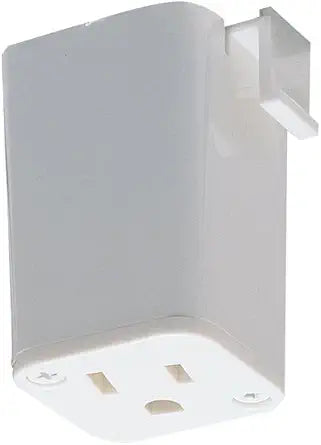 Nora Lighting NT-327W Outlet Adapter Track Accessory