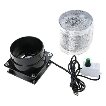 Exhaust Fan Air Ventilator Metal Pipe Ventilation Exhaust Fan Extractor Single Extractor Kitchen Ventilation Bathroom
