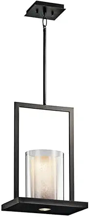 Kichler 42549OZ Triad Pendant 1-Light, Olde Bronze
