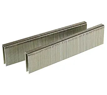 SENCO L12BAB 18 Gauge 1/4-Inch Crown Finish Staples, 7/8-Inch Galvanized (5,000 per Box)