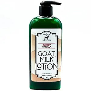 Goat Milk and Shea Butter Lotion 8 Oz (Cherry Vanilla)