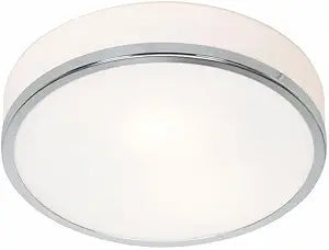 Access Lighting - HI 20670LEDDLP-CH/OPL Contemporary Modern LED Flush Mount from Aero Collection in Chrome Finish,