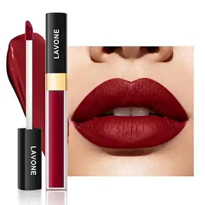 LAVONE Matte Lipstick, Long Lasting Lipstick for Women - Crimson Party