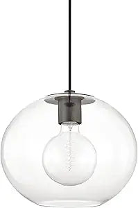 Mitzi H270701L-OB Margot - 1 Light Pendant 10.5 inches Tall and 12.25 inches Wide - Old Bronze Finish