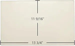 Scan Andersen 4 Glass Panel Γ 13 3/4" x 11 9/16" High-Temperature Ceramic Replacement