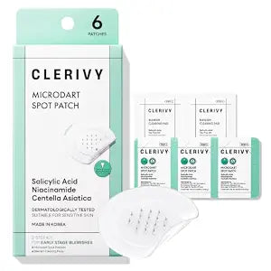 Microdart Spot Patches, Salicylic Acid, Panthenol & Niacinamide (6 Count)