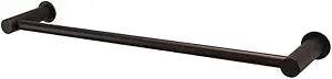 Hopewell Bath Single 19.5" Wall Mounted Towel Bar Finish: Oiled Rubbed Bronze