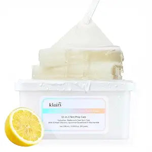 DearKlairs Vitamin C Toner Pads, Glutathione Brightening Exfoliating, 80 Ct