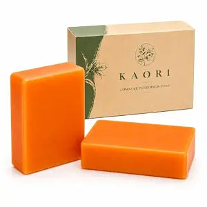 Official KAORI Deodorizing Persimmon Soap |Feel fresh and clean all day long | with Persimmon Extract for Men & Women