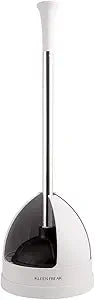 23-in. Heavy-duty Toilet Plunger with Twister Caddy 3019000, Versatile Bathroom Accessory Set and Apartment Must-have, Toilet and Plunger for Bathroom with Toilet Caddy