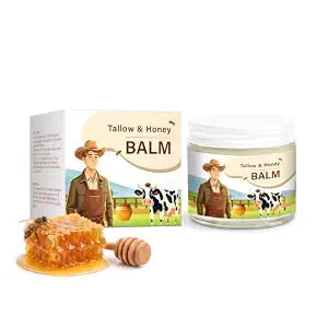 Tallow and honey balm,beef tallow for skin&face Moisturizer-2.12oz/802